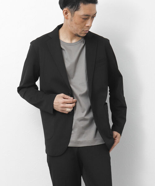 NOLLEY'S goodman(ノーリーズグッドマン)の「《セットアップ対応》カノコ テーラードジャケット(テーラードジャケット・メンズ・ブラック/ネイビー・S/M/L/XL)」の17枚目の写真