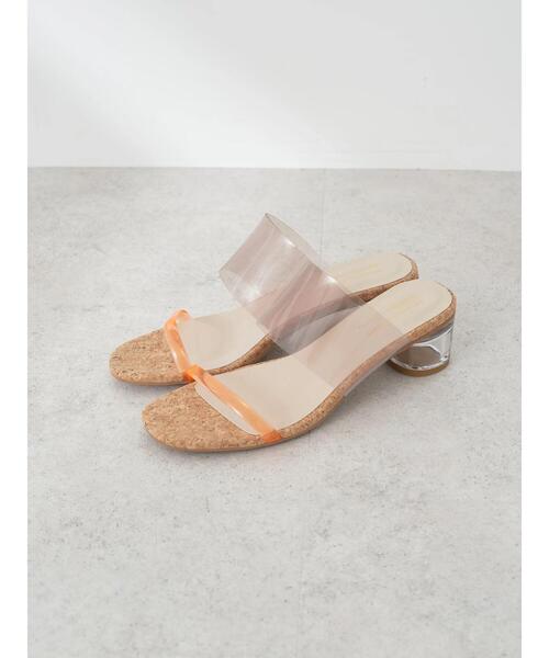 ORiental TRaffic(オリエンタルトラフィック)の「ORientalTRaffic クリアストラップサンダル(サンダル・レディース・クリア/ブラウン/パープル/オレンジ・L/M/S)」の17枚目の写真