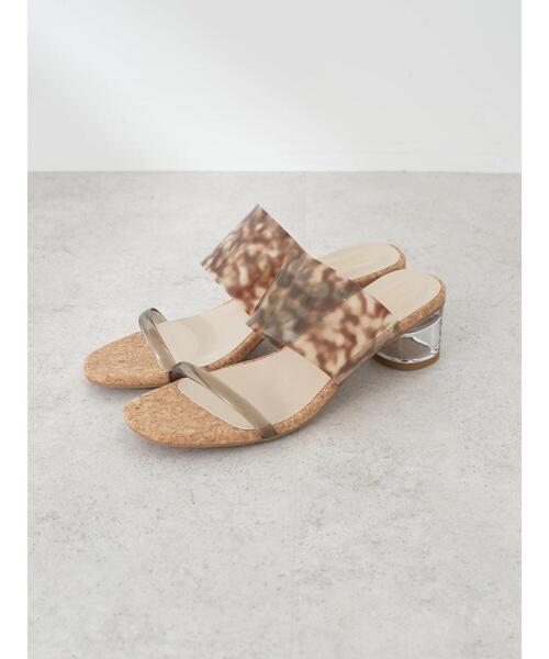 ORiental TRaffic(オリエンタルトラフィック)の「ORientalTRaffic クリアストラップサンダル(サンダル・レディース・クリア/ブラウン/パープル/オレンジ・L/M/S)」の5枚目の写真