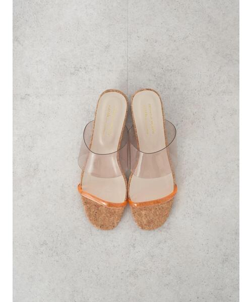 ORiental TRaffic(オリエンタルトラフィック)の「ORientalTRaffic クリアストラップサンダル(サンダル・レディース・クリア/ブラウン/パープル/オレンジ・L/M/S)」の13枚目の写真