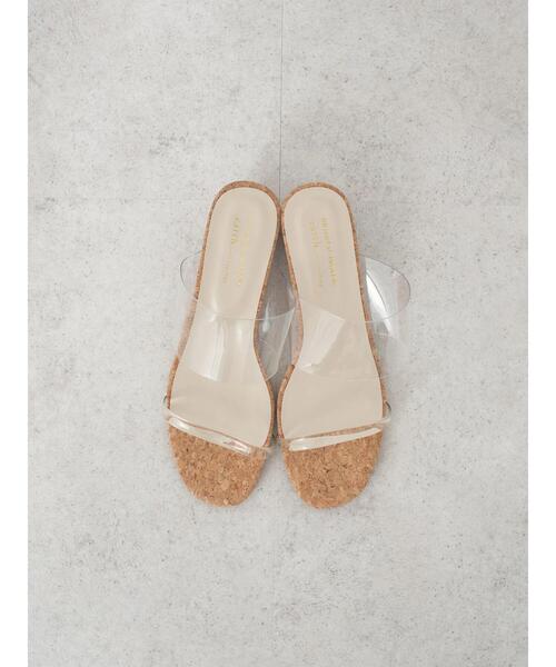 ORiental TRaffic(オリエンタルトラフィック)の「ORientalTRaffic クリアストラップサンダル(サンダル・レディース・クリア/ブラウン/パープル/オレンジ・L/M/S)」の6枚目の写真