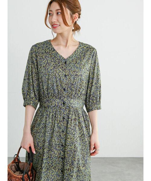 テチチ リバティ ミルドレッド ワンピース　LIBERTY　リバティプリント リバティプリントワンピース｜BIGI online store - ビギ