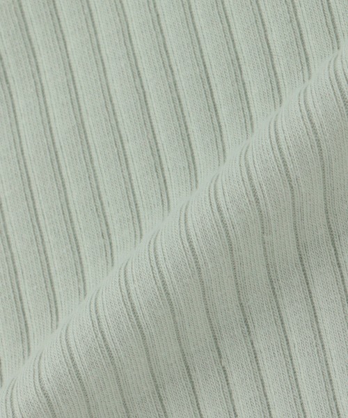 petit main（プティマイン）の「【リンク/接触冷感】肩フリルタンク（タンクトップ・キッズ・ライトグリーン/オフホワイト/イエロー/ピンク・120cm/130cm/90cm/100cm/110cm/80ｃｍ）」の9枚目の写真