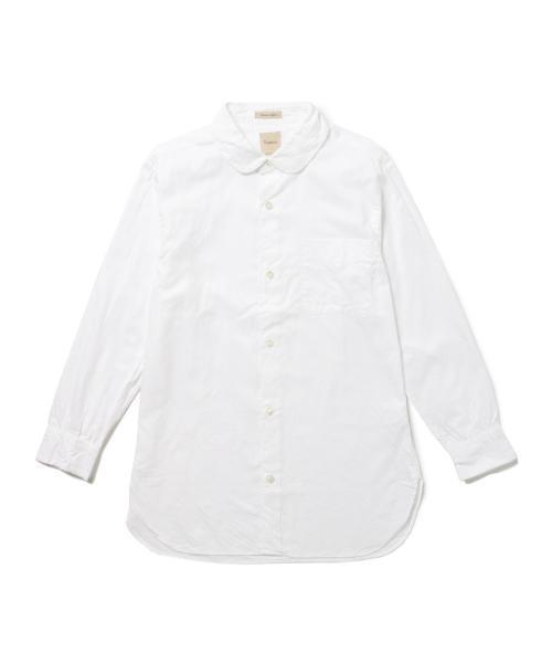 BEAMS BOY(ビームスボーイ)の「Sanca / オックス ラウンドカラー ロングシャツ(シャツ/ブラウス・レディース・ホワイト・ONE SIZE)」の12枚目の写真