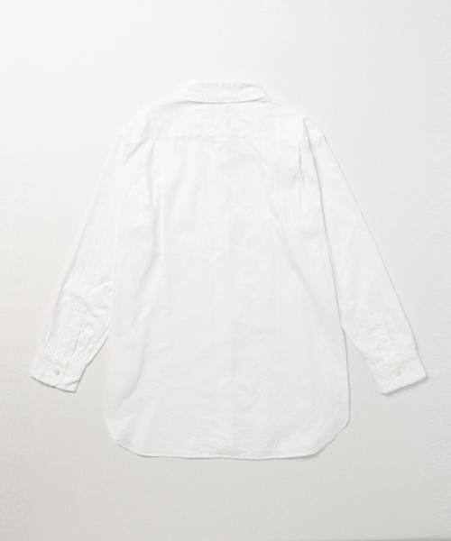 BEAMS BOY(ビームスボーイ)の「Sanca / オックス ラウンドカラー ロングシャツ(シャツ/ブラウス・レディース・ホワイト・ONE SIZE)」の14枚目の写真