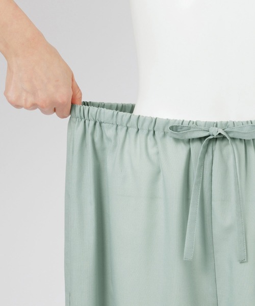 Viola e Viola（ヴィオラエヴィオラ）の「綿レース使いペチパンツ（その他アンダーウェア/インナー・レディース・ミント/ホワイト/ブラック・M/L/LL/3L）」の9枚目の写真