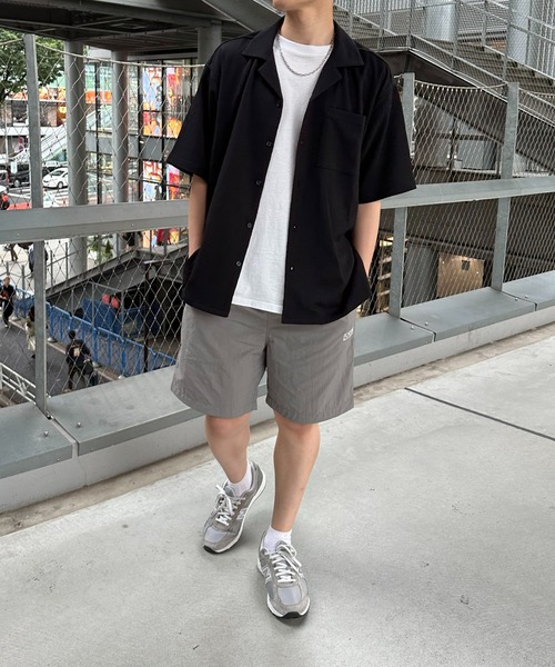 DISCOAT（ディスコート）の「カットジャガードオープンカラーシャツ（シャツ/ブラウス・メンズ・ブラック/ブラウン系その他/ボルドー・MEDIUM/LARGE）」の21枚目の写真