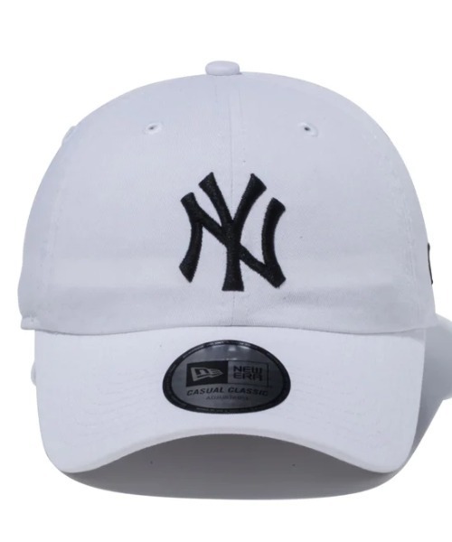 NEW ERA(ニューエラ)の「NEW ERA/ニューエラ キャップ カジュアルクラシック ニューヨーク・ヤンキース ホワイト × ブラック 13562009(キャップ・メンズ・ホワイト・FREE)」の4枚目の写真