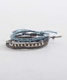 CavariA（キャバリア）の「『CavariA/キャバリア』4連シルバーブレスレット【+】（ブレスレット）」