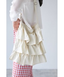【ZOZO限定】ナイロンフリルトートバッグ