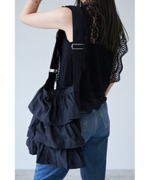 【ZOZO限定】ナイロンフリルトートバッグ