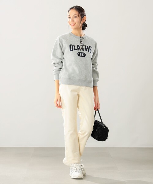 B:MING by BEAMS（ビーミングバイビームス）の「B:MING by BEAMS / ストレッチ コールテーパードパンツ（その他パンツ・レディース・グレー系その他/ラベンダー/チャコールグレー/アイボリー・LARGE/MEDIUM/SMALL）」の8枚目の写真
