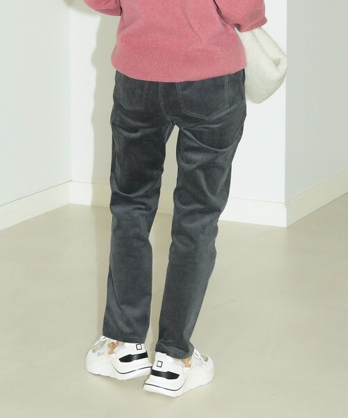 B:MING by BEAMS（ビーミングバイビームス）の「B:MING by BEAMS / ストレッチ コールテーパードパンツ（その他パンツ・レディース・グレー系その他/ラベンダー/チャコールグレー/アイボリー・LARGE/MEDIUM/SMALL）」の12枚目の写真