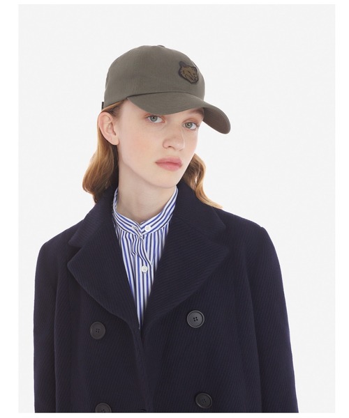 メゾンキツネ　キャップ　DOUBLE BOLD FOX HEAD 6P CAP Maison Kitsune（メゾンキツネ）の「DOUBLE BOLD FOX HEAD 6P