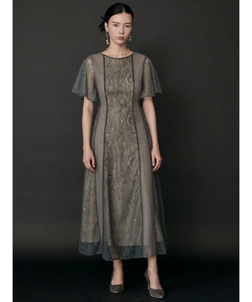 LAGUNAMOON（ラグナムーン）の「LADYフェイクパールウェーブチェーンネックレス（ネックレス・レディース・アイボリー・FREE）」の4枚目の写真