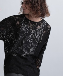 HARE | フラワーレースカットソー(HARE)(Tシャツ/カットソー)