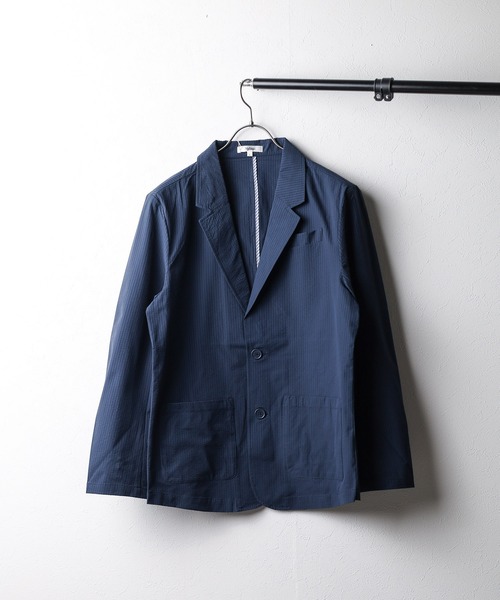 【セール】《サッカー》 テーラードジャケット（テーラードジャケット）｜B.I.D.（ビーアイディー）