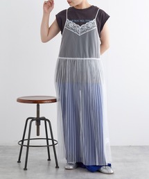 w closet | シアーチュールキャミワンピース(ワンピース)