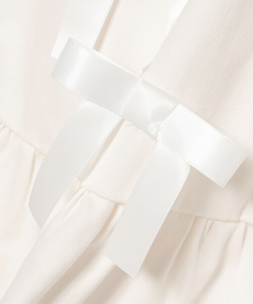 Ray BEAMS(レイビームス)の「sister jane / Bloom Bow Midi Dress(ワンピース・レディース・ホワイト・SMALL)」の7枚目の写真