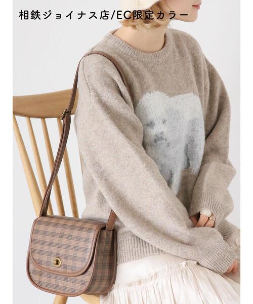 ehka sopo（エヘカソポ）の「柄アソートショルダーバッグ（ハンドバッグ・レディース・グリーン/ベージュ/ブラック/ブラウン・F）」の5枚目の写真