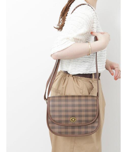 ehka sopo（エヘカソポ）の「柄アソートショルダーバッグ（ハンドバッグ・レディース・グリーン/ベージュ/ブラック/ブラウン・F）」の8枚目の写真