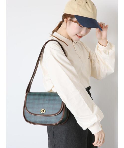 ehka sopo（エヘカソポ）の「柄アソートショルダーバッグ（ハンドバッグ・レディース・グリーン/ベージュ/ブラック/ブラウン・F）」の9枚目の写真