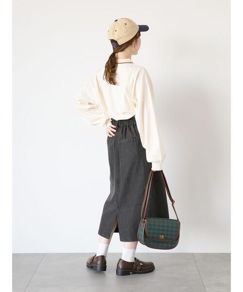 ehka sopo（エヘカソポ）の「柄アソートショルダーバッグ（ハンドバッグ・レディース・グリーン/ベージュ/ブラック/ブラウン・F）」の11枚目の写真