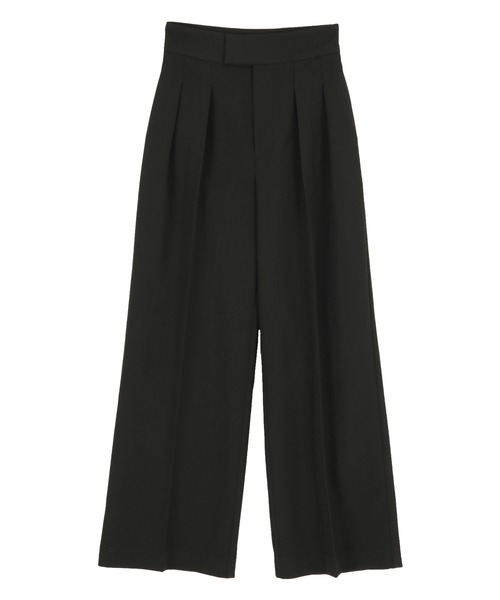 UR'S(ユアーズ)の「ツータックワイドパンツ(その他パンツ・レディース・ダークネイビー/オフホワイト/ブラック・S/M/L)」の5枚目の写真