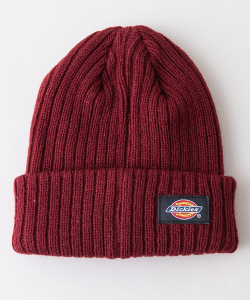 Dickies（ディッキーズ）の「【DICKIES/ディッキーズ】スマイルロゴ　KIDS　ニットワッチ　ビーニー（ニットキャップ/ビーニー・キッズ・オフホワイト/レッド/ブラウン・FREE）」の9枚目の写真