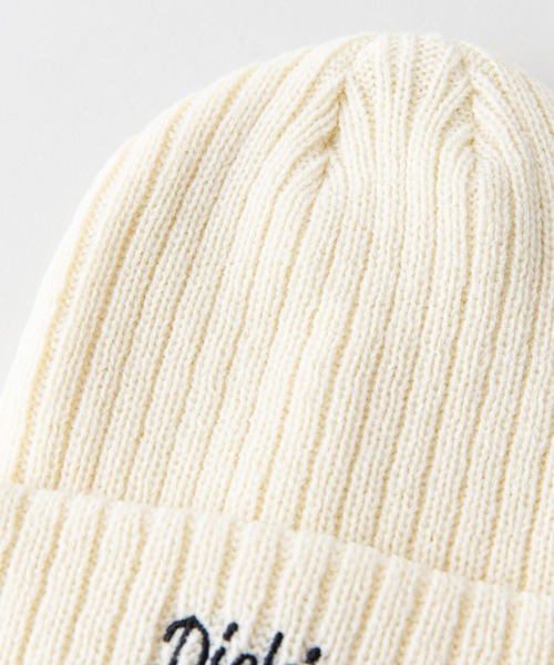 Dickies（ディッキーズ）の「【DICKIES/ディッキーズ】スマイルロゴ　KIDS　ニットワッチ　ビーニー（ニットキャップ/ビーニー・キッズ・オフホワイト/レッド/ブラウン・FREE）」の10枚目の写真