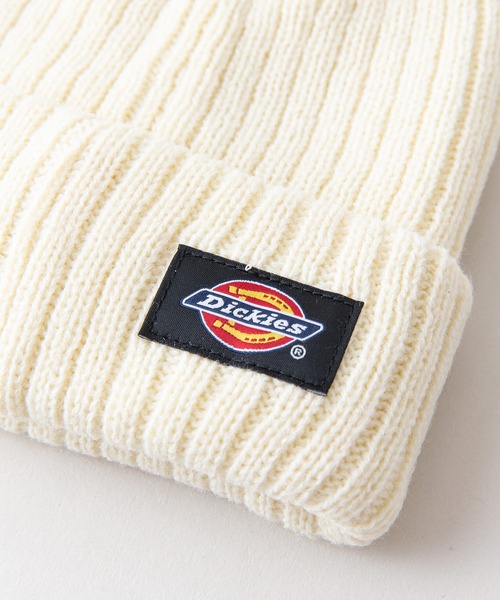 Dickies（ディッキーズ）の「【DICKIES/ディッキーズ】スマイルロゴ　KIDS　ニットワッチ　ビーニー（ニットキャップ/ビーニー・キッズ・オフホワイト/レッド/ブラウン・FREE）」の12枚目の写真