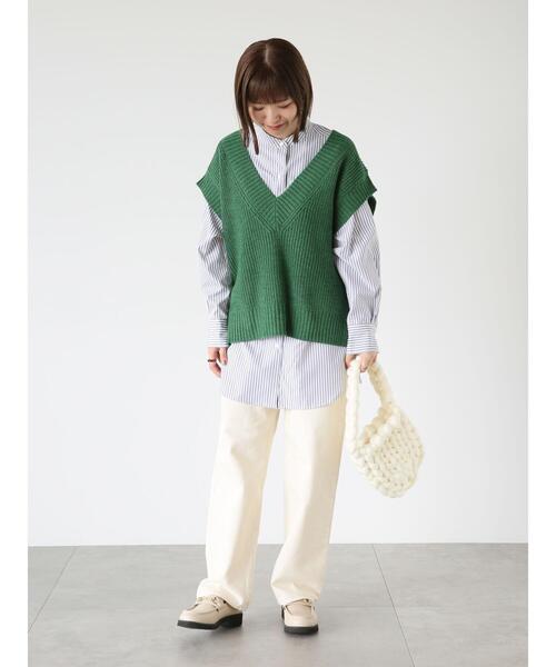 Lugnoncure(ルノンキュール)の「5ポケットデニムパンツ(デニムパンツ・レディース・ブラック/オフホワイト/ブルー・S/L/M)」の10枚目の写真