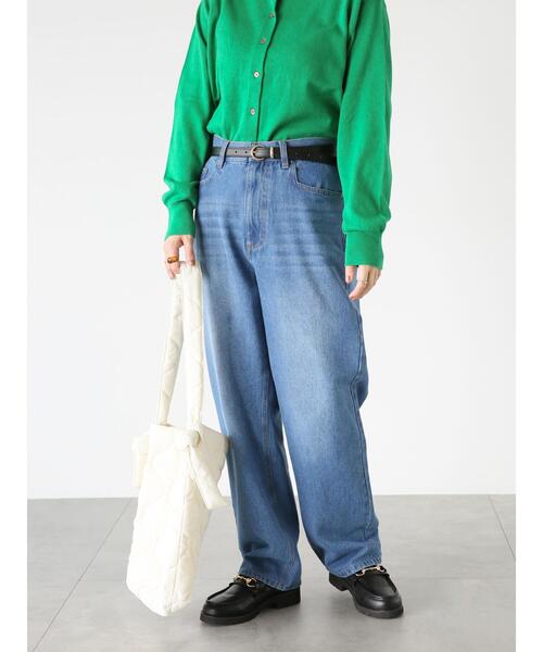 Lugnoncure(ルノンキュール)の「5ポケットデニムパンツ(デニムパンツ・レディース・ブラック/オフホワイト/ブルー・S/L/M)」の21枚目の写真