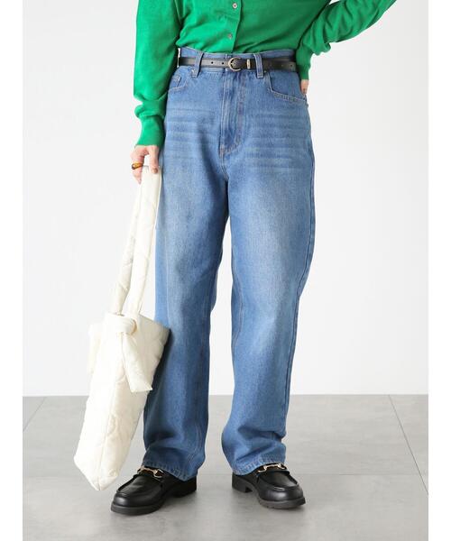 Lugnoncure(ルノンキュール)の「5ポケットデニムパンツ(デニムパンツ・レディース・ブラック/オフホワイト/ブルー・S/L/M)」の22枚目の写真