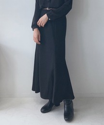 AS KNOW AS plus | ☆ベルト付ストレッチマーメイドスカート(スカート)