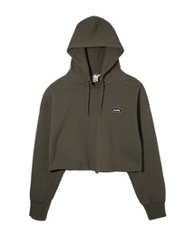 X-girl | OVAL LOGO CROPPED SWEAT HOODIE(パーカー)