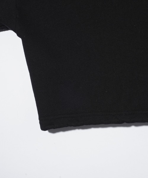 X-girl(エックスガール)の「OVAL LOGO CROPPED SWEAT HOODIE(パーカー・レディース・ブラック/オリーブ/アッシュ・S/M)」の11枚目の写真