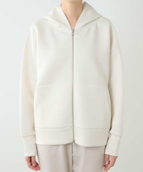 Whim Gazette(ウィムガゼット)の「ダンボールパーカー(パーカー・レディース・オフホワイト/グレー・FREE)」の17枚目の写真