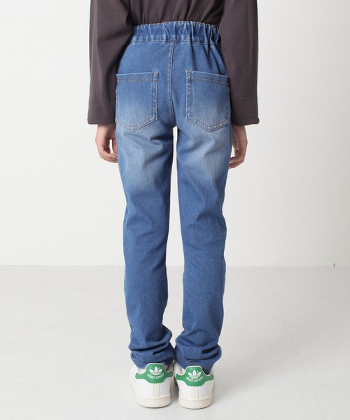 S&H（エスアンドエイチ）の「【S&H】デニム風レギンス（その他パンツ・キッズ・ブルー/インディゴブルー・120cm/130cm/110cm/100cm）」の6枚目の写真