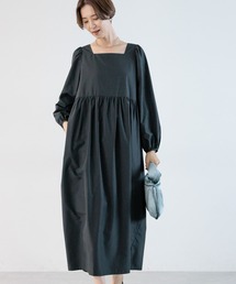 LEPSIM | 【jours heureux】スクエアネックギャザーワンピース　972905(ワンピース)