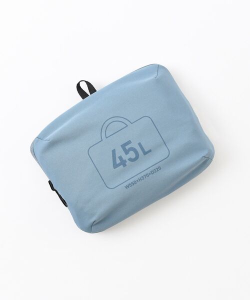 TRAVEL SHOP MILESTO（トラベルショップミレスト）の「MILESTO UTILITY ポケッタブルボストンバッグ 45L（ボストンバッグ・レディース・グレー系その他/グレイッシュベージュ/ブラック/グリーン/ネイビー/オレンジ・ﾌﾘ-）」の9枚目の写真