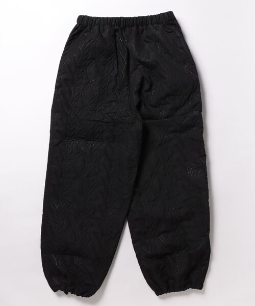 Settimissimo（セッティミッシモ）の「マットクロス ケーブルキルト アラジンパンツ（その他パンツ・レディース・オフホワイト/ブラック・M）」の3枚目の写真