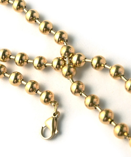 marjour（マージュール）の「[SURGICAL]BALL CHAIN NECKLACE（ネックレス・レディース・シルバー/ゴールド・FREE）」の12枚目の写真