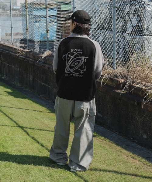 kutir（クティール）の「配色ラグランドライバーズニット（カーディガン/ボレロ・メンズ・ブラック/ネイビー/ブラウン・MEDIUM/LARGE）」の11枚目の写真