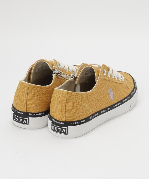 &Bridge(アンドブリッジ)の「US POLO ASSN ジップスニーカー(スニーカー・レディース・ブラック/グリーン/イエロー・25/30/35/40/45)」の5枚目の写真