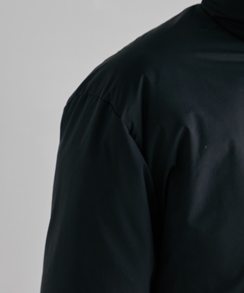 UNITED TOKYO（ユナイテッドトウキョウ）の「【WEB限定】撥水スタンドパデットジャケット｜保温 / 撥水 / 軽量（ダウンジャケット/コート・メンズ・ダークグレー/ダークブラウン/ブラック・1/2/3）」の14枚目の写真