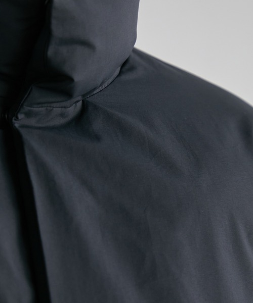 UNITED TOKYO（ユナイテッドトウキョウ）の「【WEB限定】撥水スタンドパデットジャケット｜保温 / 撥水 / 軽量（ダウンジャケット/コート・メンズ・ダークグレー/ダークブラウン/ブラック・1/2/3）」の19枚目の写真