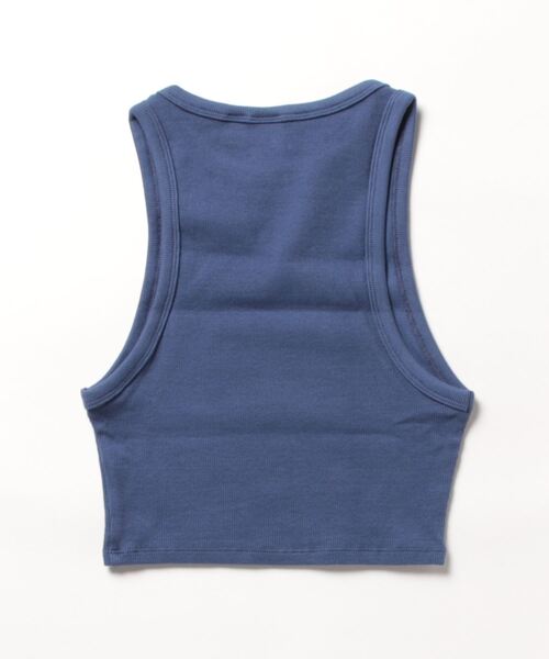 ROXY（ロキシー）の「RIBBED CROPPED TANK/ロキシーショート丈ワンポイントブランドロゴリブタンクトップ（タンクトップ・レディース・ネイビー/グリーン/ピンク/ホワイト・MEDIUM/SMALL）」の12枚目の写真