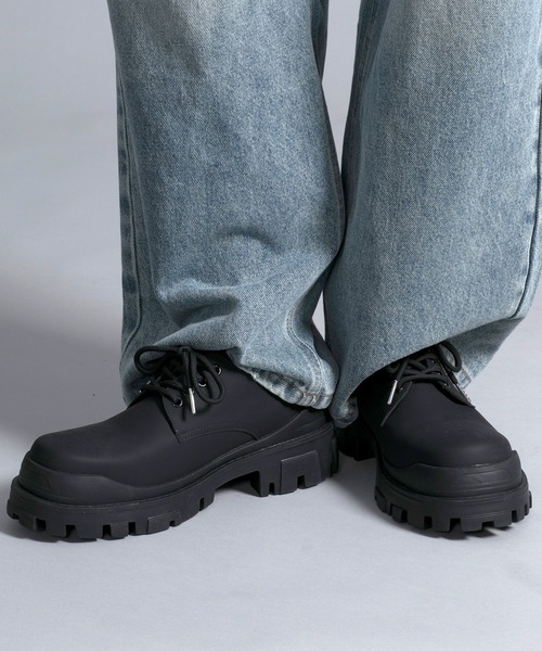 shoes365(シューズスリーシックスファイヴ)の「【shoes365】二層保護厚底ドレスシューズ(ドレスシューズ・メンズ・ブラック系その他2/ブラック系その他・24.5cm/26.5cm/24.0cm/25.5cm/26.0cm/27.0cm/25.0cm)」の2枚目の写真