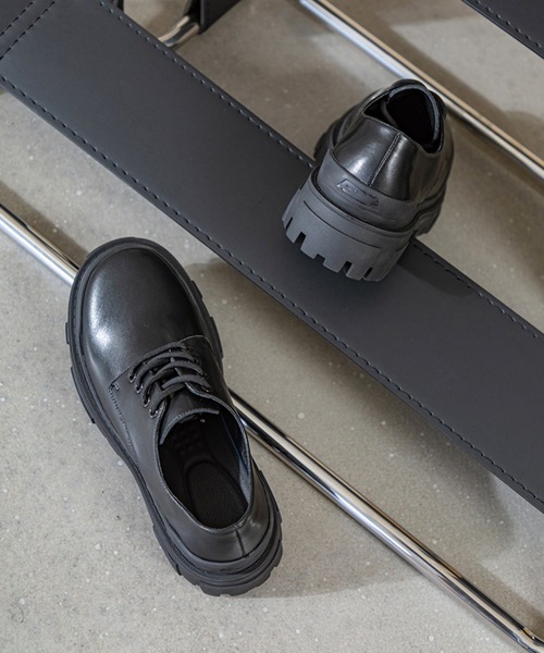 shoes365(シューズスリーシックスファイヴ)の「【shoes365】二層保護厚底ドレスシューズ(ドレスシューズ・メンズ・ブラック系その他2/ブラック系その他・24.5cm/26.5cm/24.0cm/25.5cm/26.0cm/27.0cm/25.0cm)」の10枚目の写真